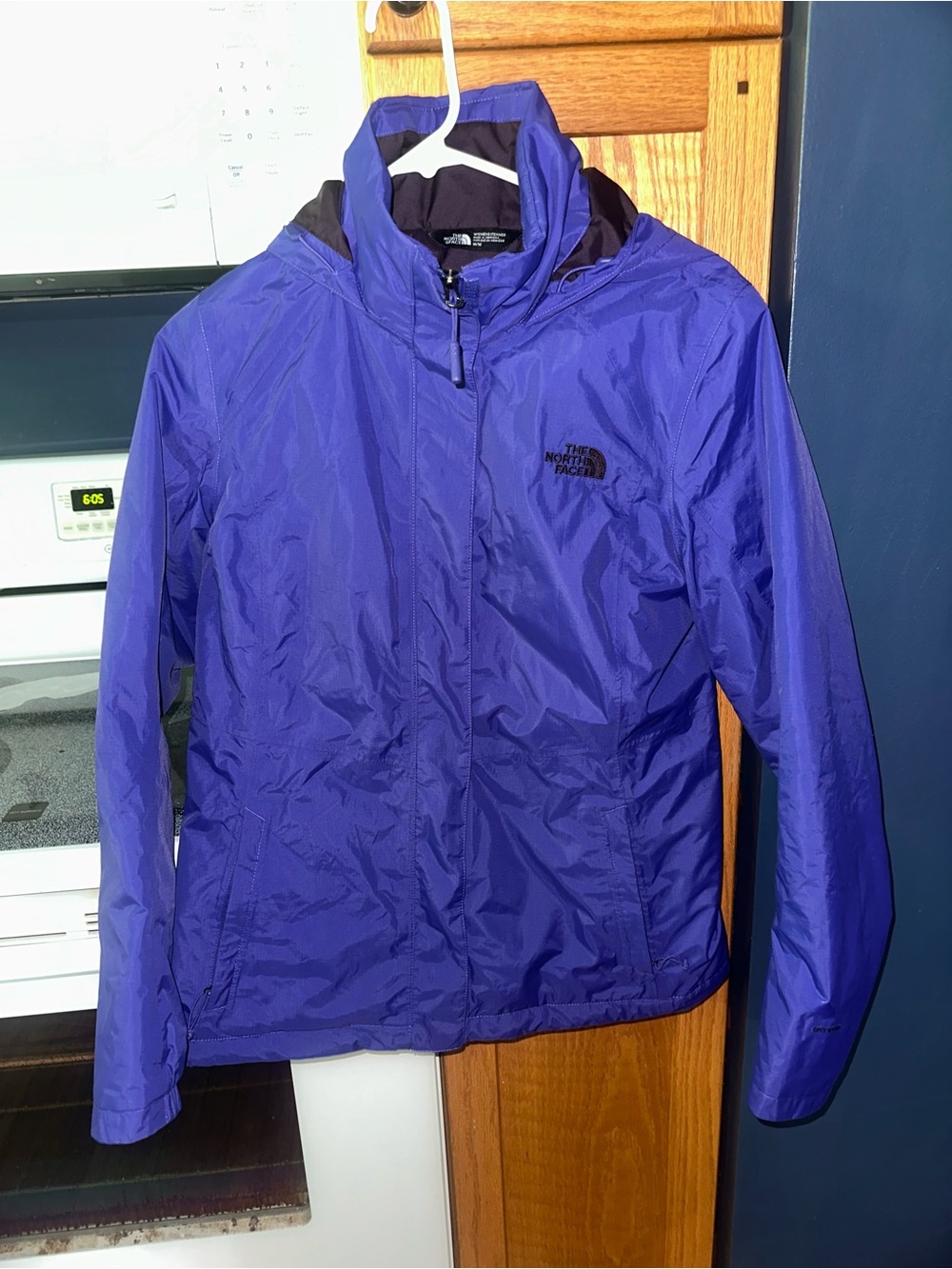 The North Face Purple Hooded Ski Jacket